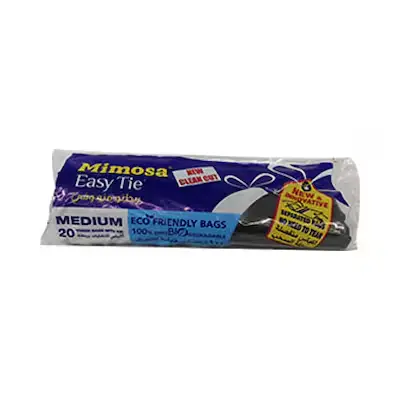 Mimosa Easy Tie Trash Bags Medium 