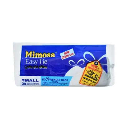 Mimosa Easy Tie Trash Bags Small 