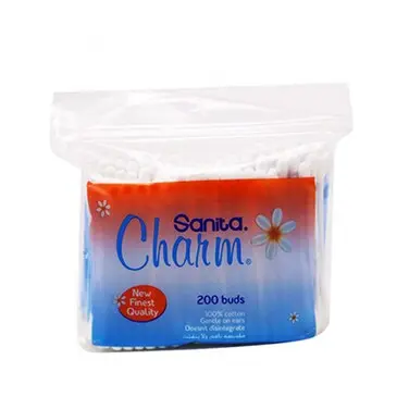 Sanita Charm 200 Cotton Buds 