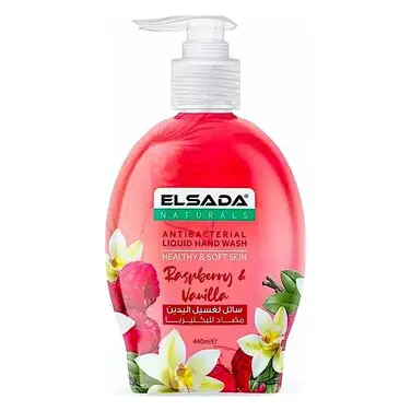 El Sada Antibacterial Liquid Hand Wash Rasberry&Vanilla 440ml 