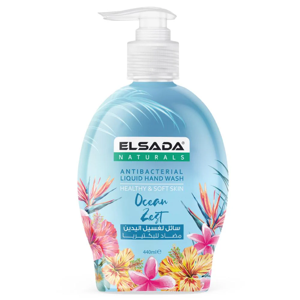 El Sada Antibacterial Liquid Hand Wash Ocean Zest 440ml  