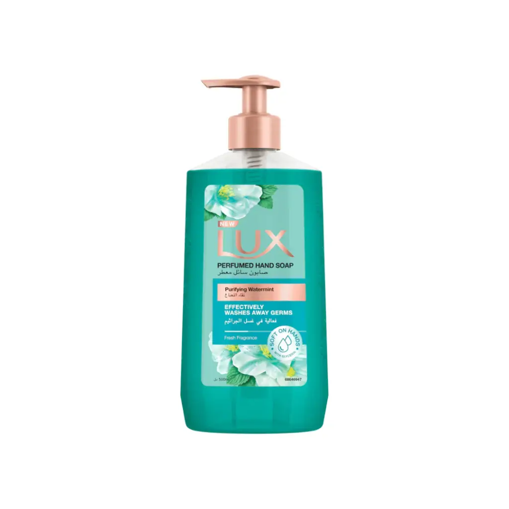 Lux Perfumed Hand Wash Purifying Watermint 500ml 