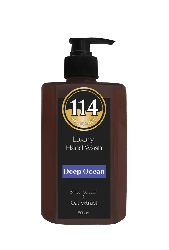 114 Luxury Hand Wash Deep Ocean 500ml 