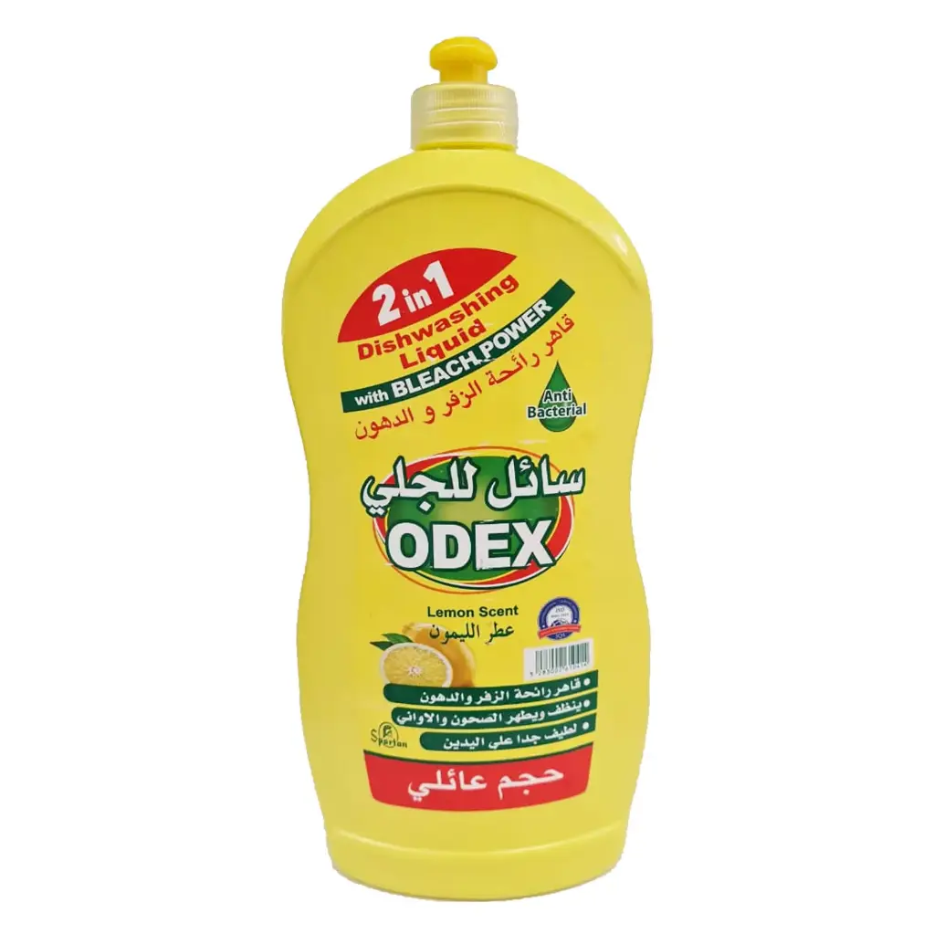 Odex 2in1 Dish Washing Liquid with Bleach Power 800ml 