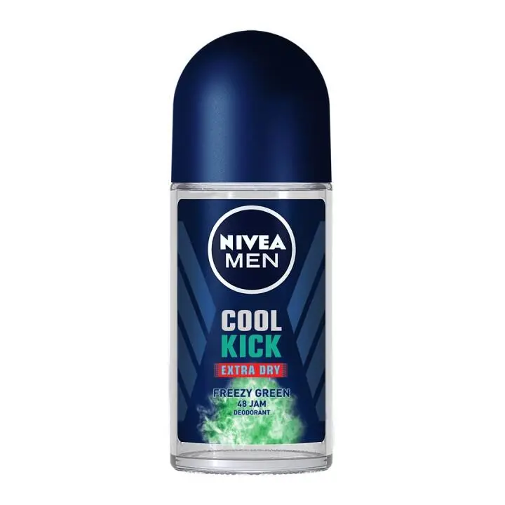 Nivea Men Cool Kick Extra Dry Freezy Green 50ml 