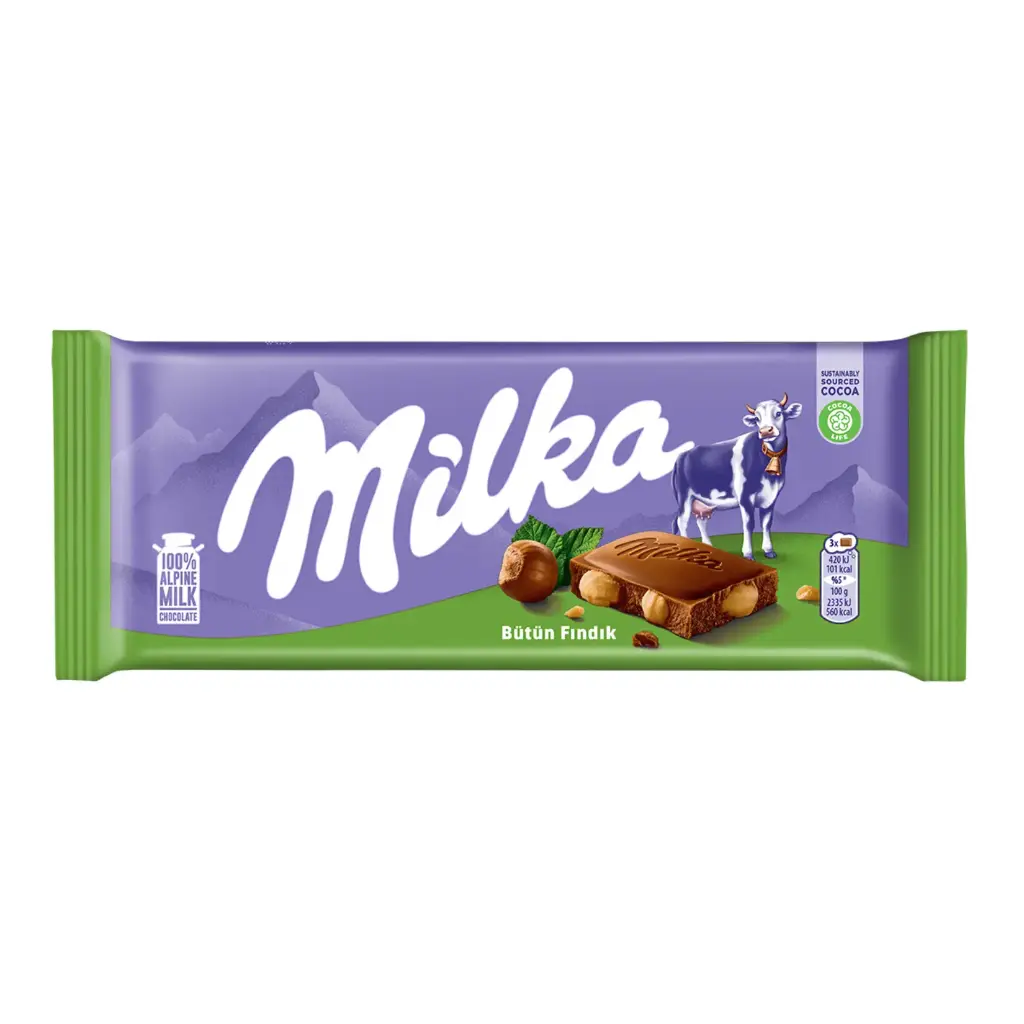 Milka Butun Findik 90g 