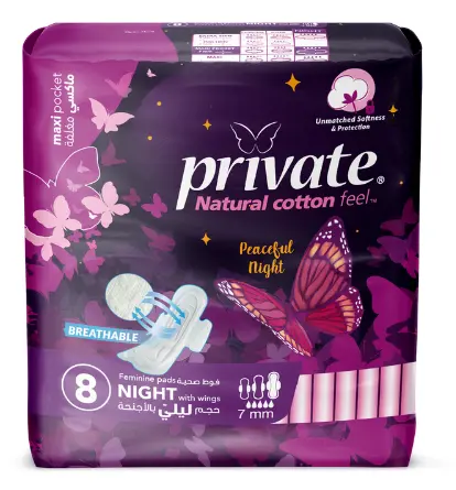 Private Pads Night With Wings 