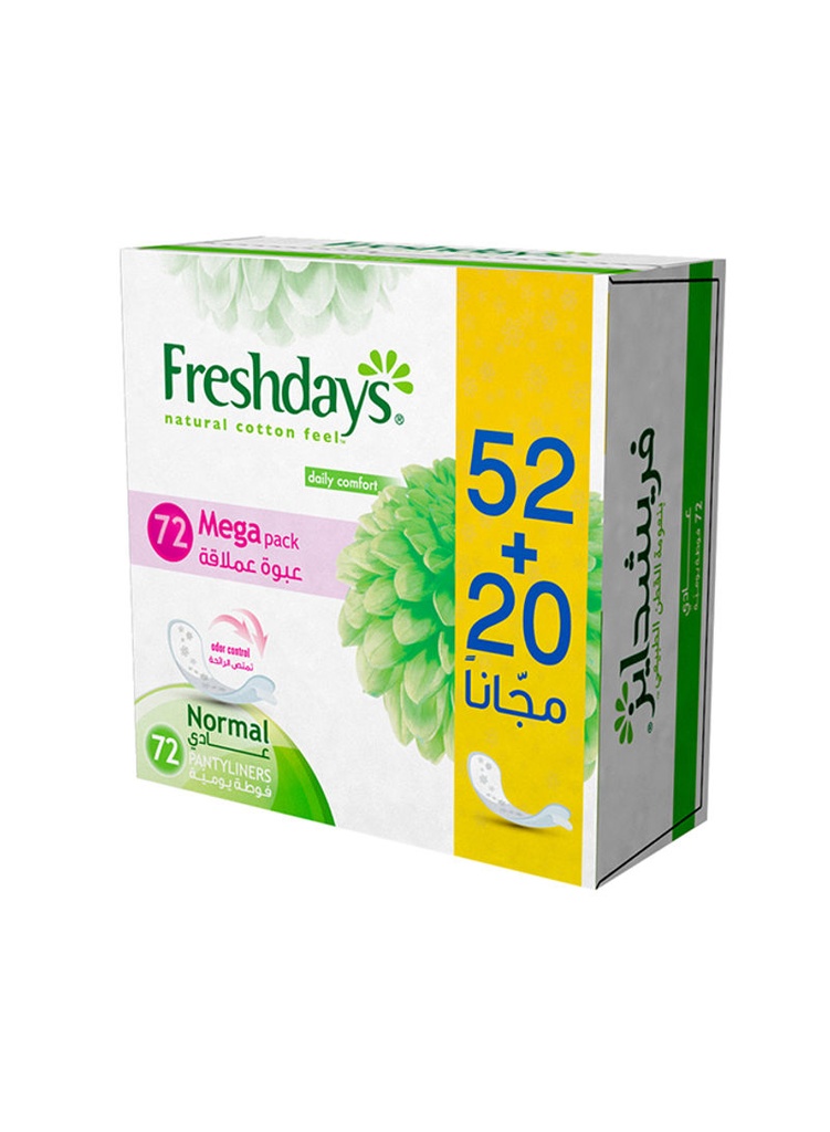 Freshdays PanthyLiners Normal x72
