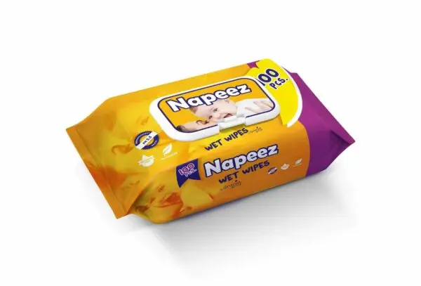 Napeez Wet Wipes x100 