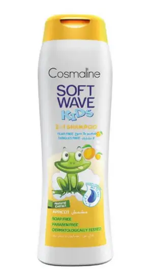 Cosmaline Soft Wave Kids 2in1 Shampoo Apricot 