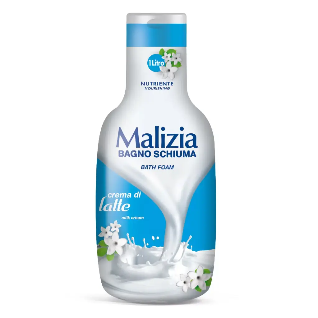 Malizia Shower Gel Milk Cream 1000ml 