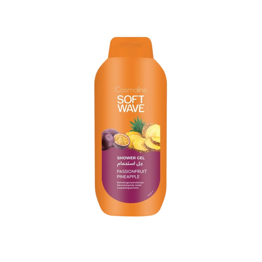 Cosmaline Soft Wave Shower Gel Passion Fruit Pineapple 650ml 