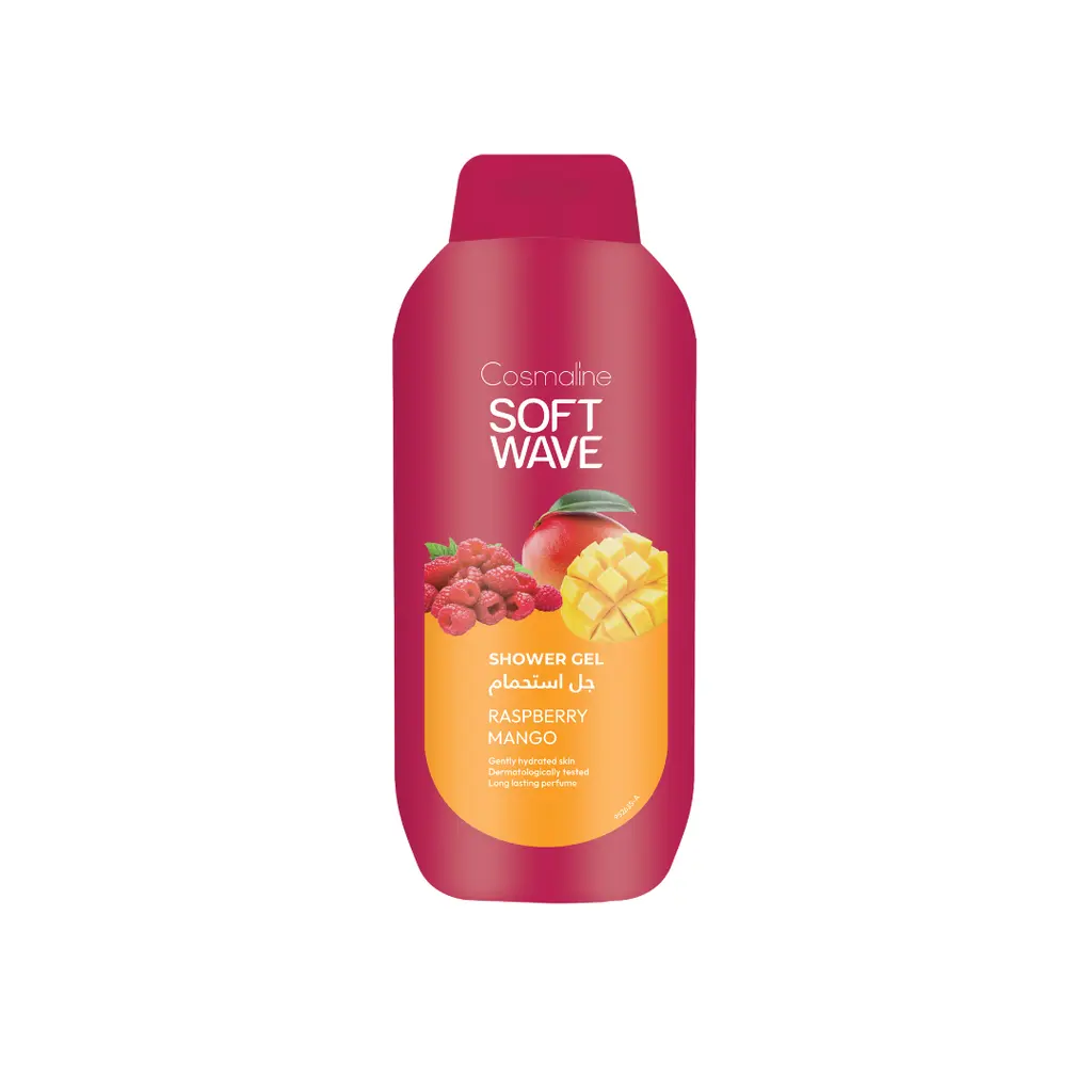 Cosmaline Soft Wave Shower Gel Raspberry Mango 
