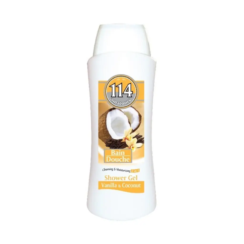 114 Shower Gel Vanilla & Coconut 