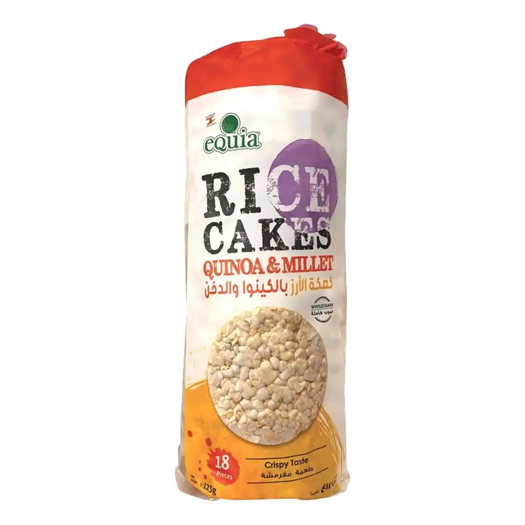  Equia Rice Cake Quinoa&Millet 125g 