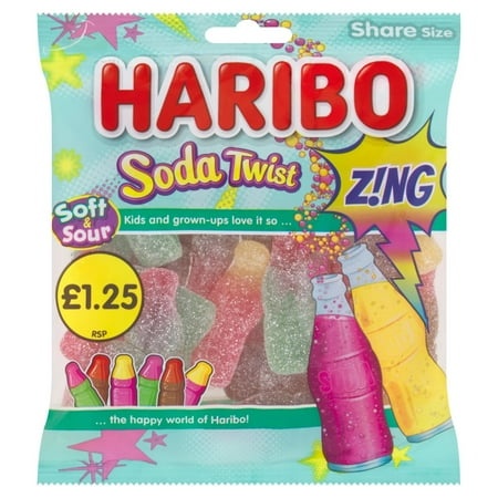HARIBO Soda Twist Zing 160g 