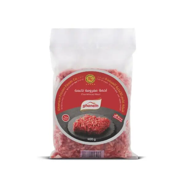 Ghanem Fine Minced Meat 400g 