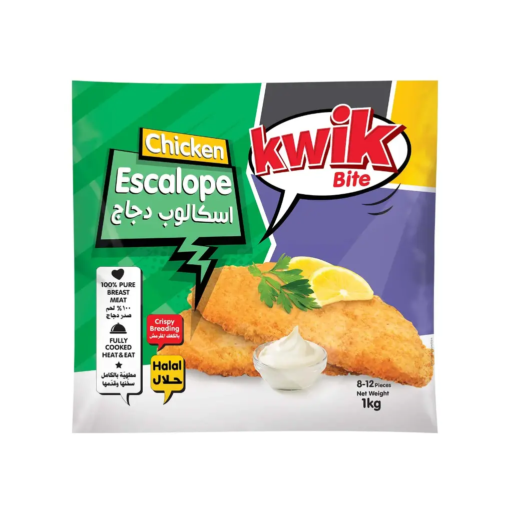 Kwik Bites Chicken Escalope 1kg 