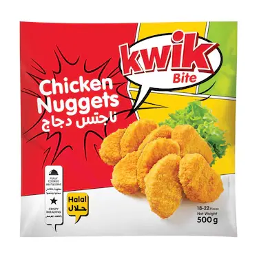 Kwik Bite Chicken Nuggets 500g 