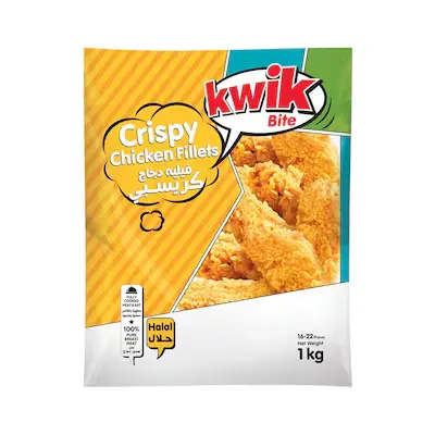 kwik Bite Crispy Chicken Fillet 1kg 