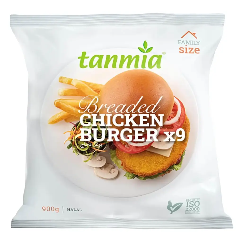 Tanmia Breaded Chicken Burger 900g 