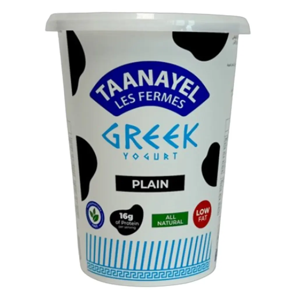 Taanayel Greek Yogurt Plain 500g 