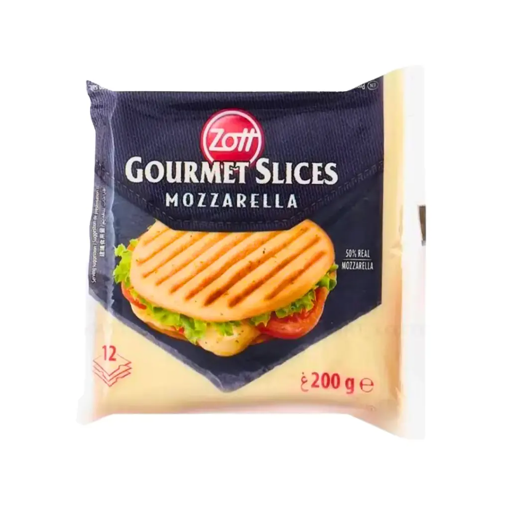 Zott Gourmet Slices Mozzarella 200g