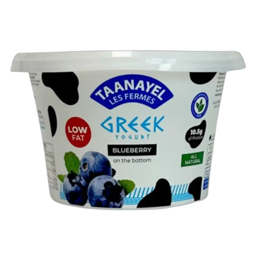 Taanayel Greek Yoghurt Blueberry 150g