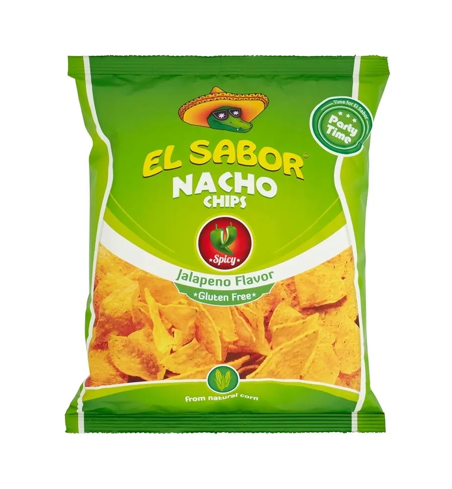  El Sabor Nacho Chips Jalapeno Flavor 