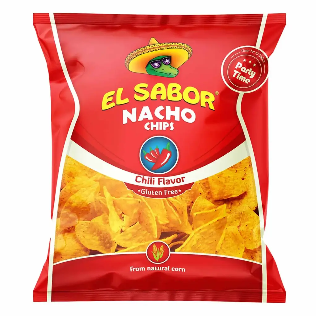  El Sabor Nacho Chips Chili Flavor