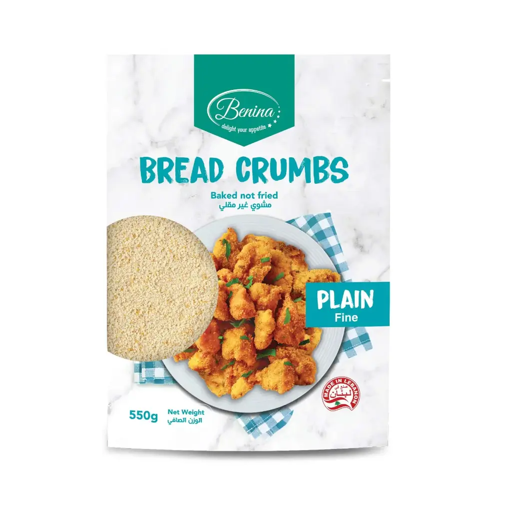 Benina Bread Crumbs Plain 550g