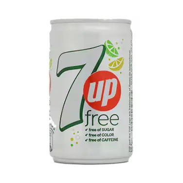 7 up Zero Sugar Can 185ml 