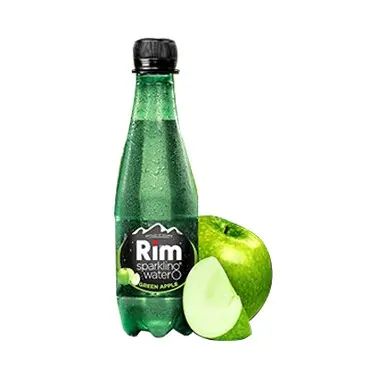 Rim Green Apple Sparkling Water 