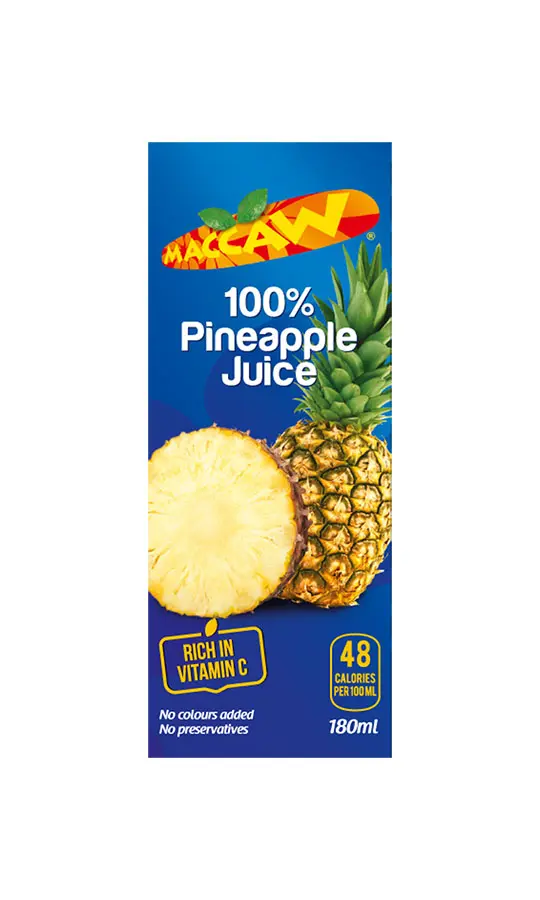 Maccaw Pineapple Juice 180ml 