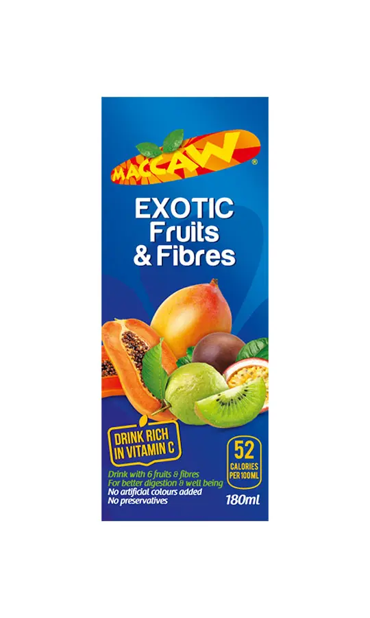  Maccaw Exotic Fruits and Fibres 180ml 