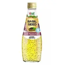 Vinut Basil Seed Passion Fruit Juice 290ml 
