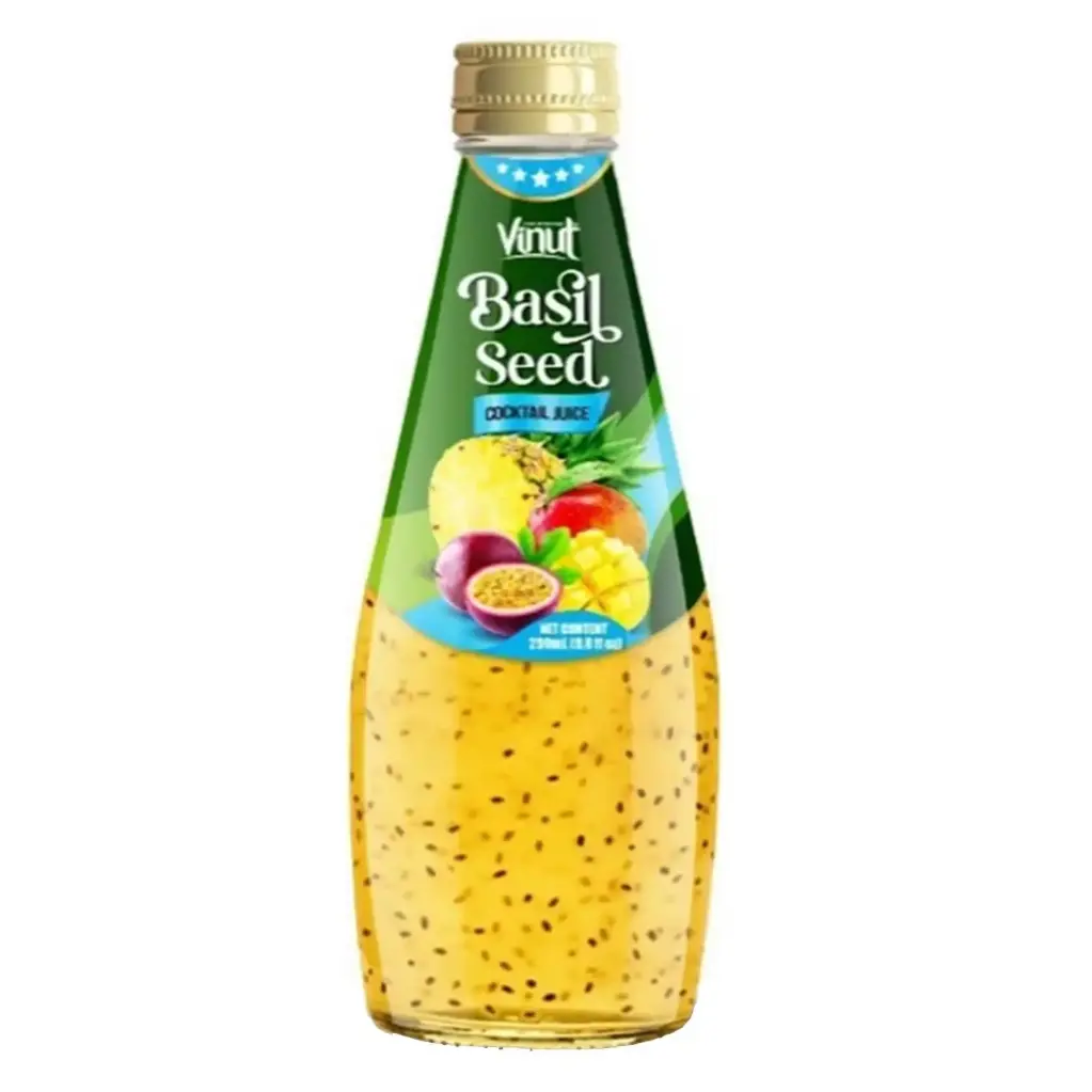 Vinut Basil Seeds Cocktail Juice 290ml 