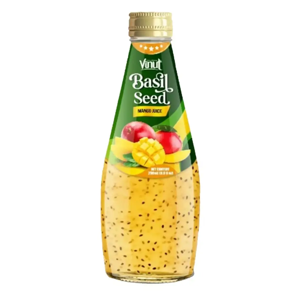 Vinut Basil Seed Mango Juice 290ml 