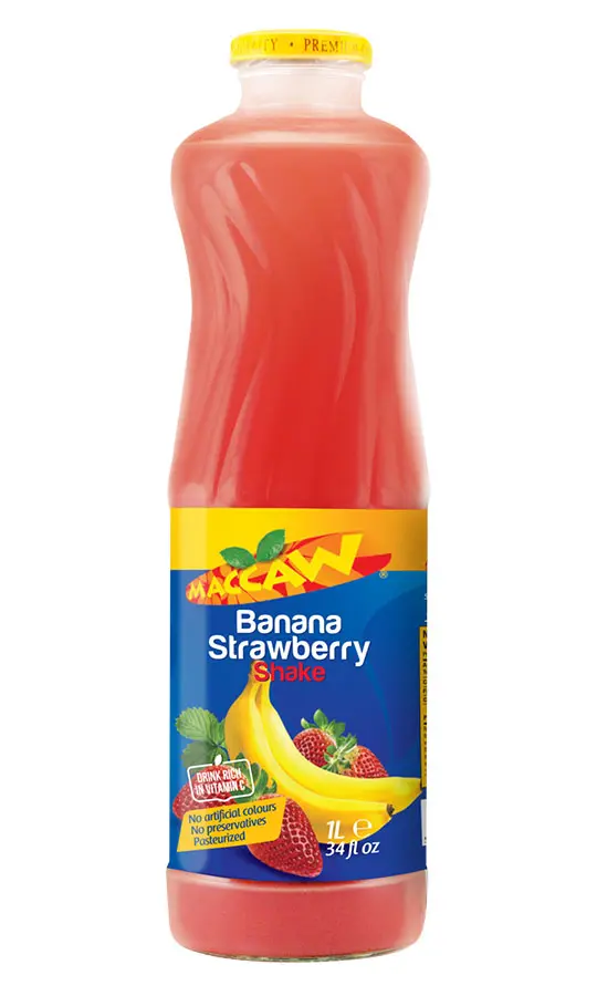 Maccaw Banana Strawberry 1Le