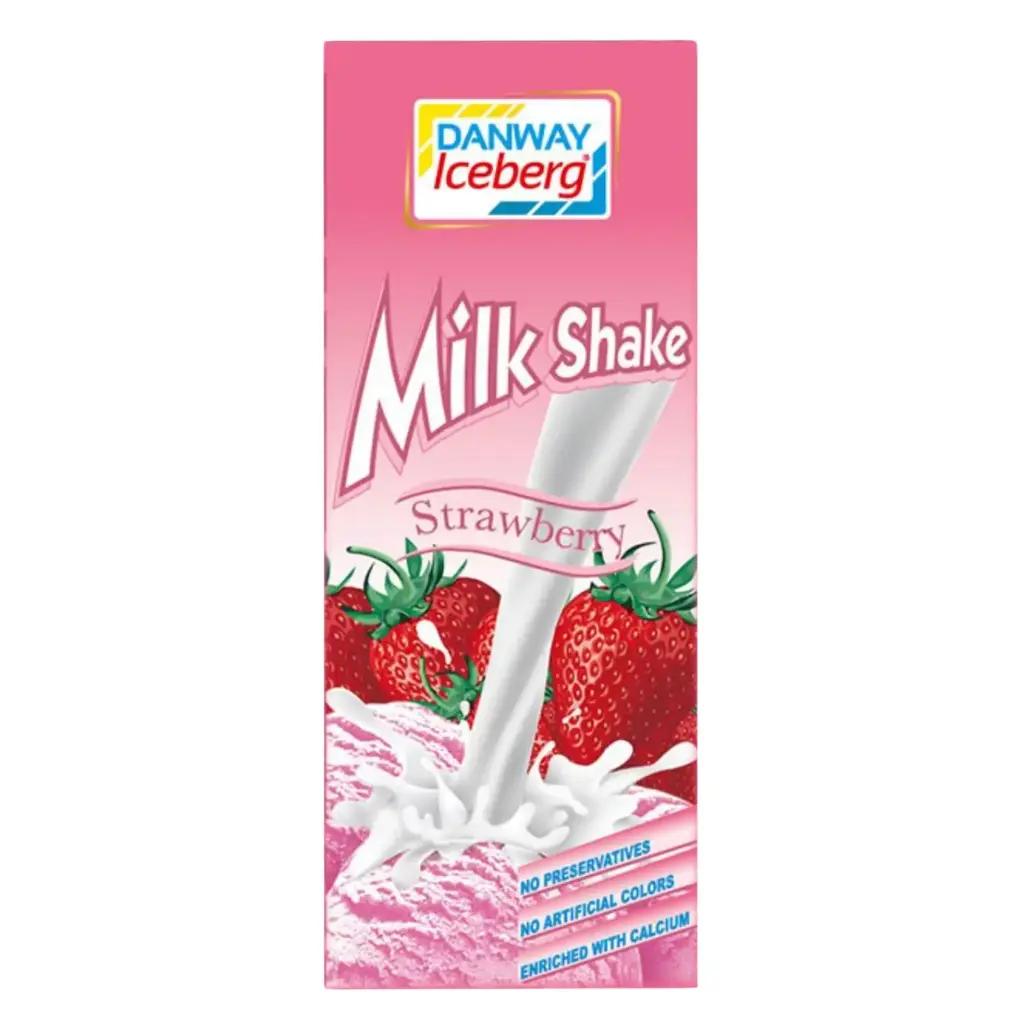  Danway Iceberg Milk Shake Strawberry 180ml