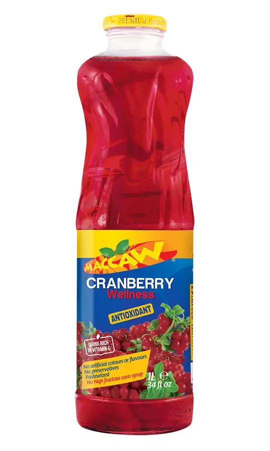 Maccaw Cranberry Welness 1L 