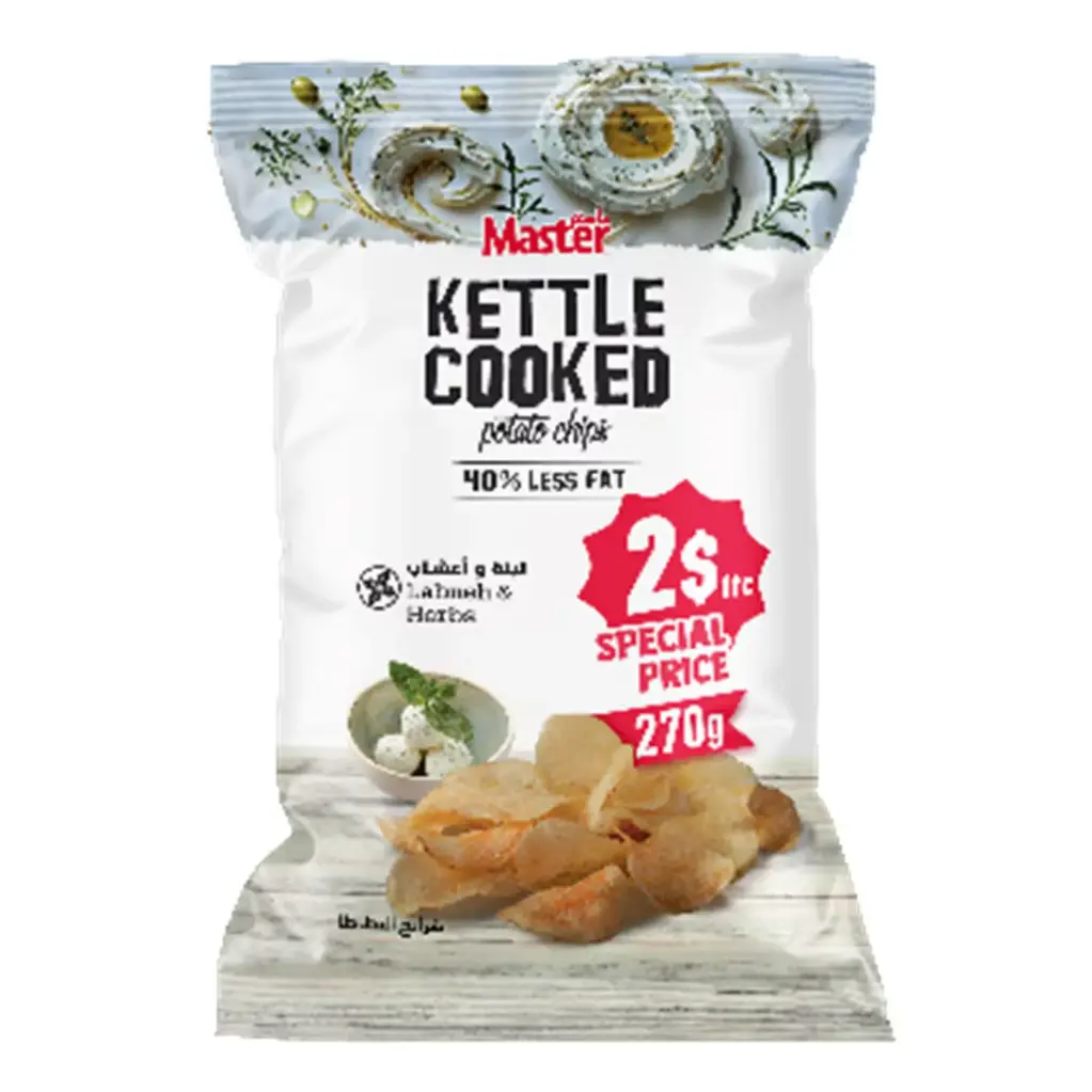Master Kettle Cooked Labneh&Herbs 270g 