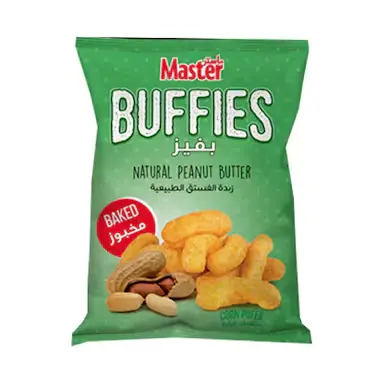 Master Buffies Natural Peanut Butter 