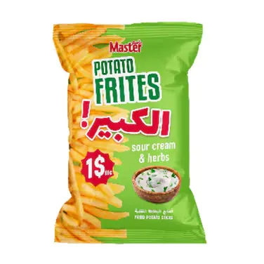Master Potato Frites Sour Cream & Herbs 