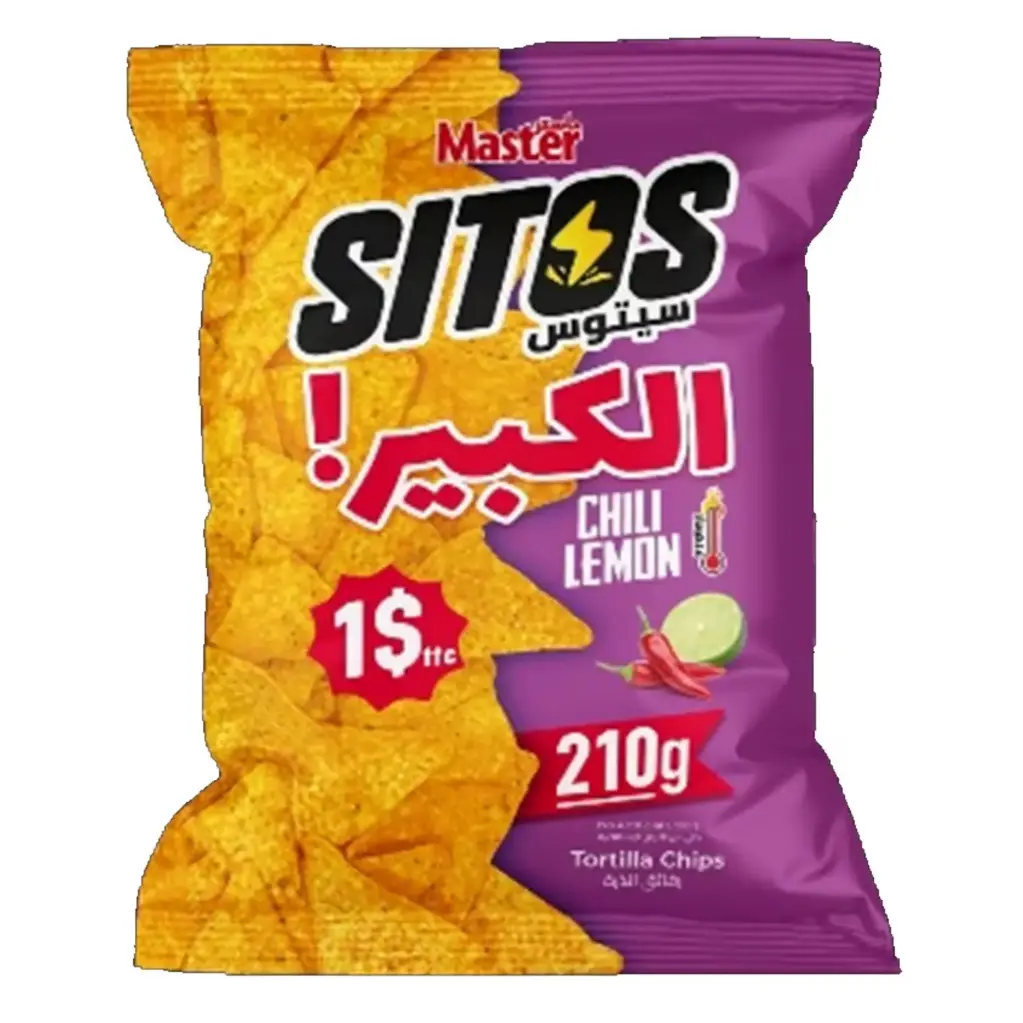 Master Sitos Chili Lemon 210g 