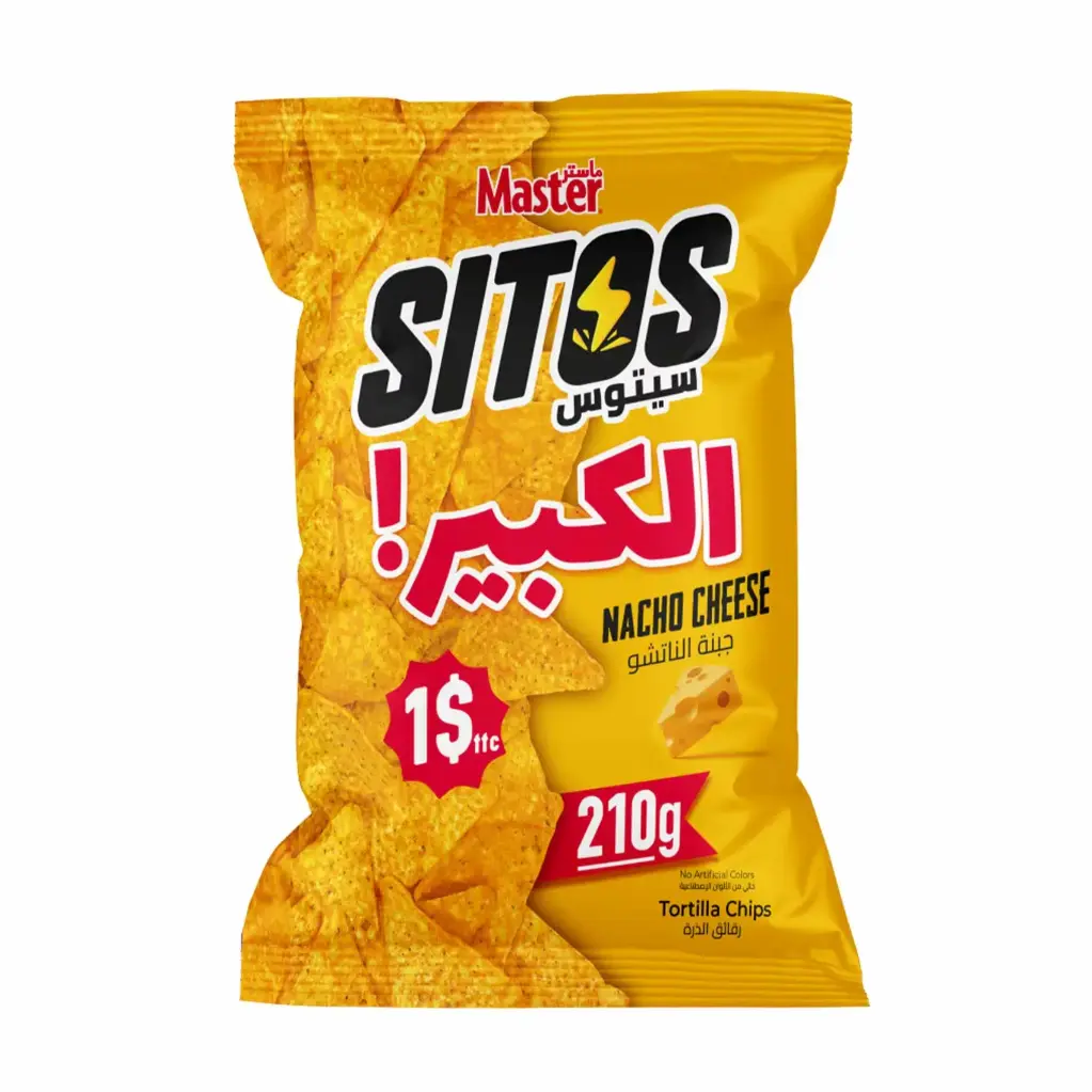 Master Sitos Nacho Cheese 210g 