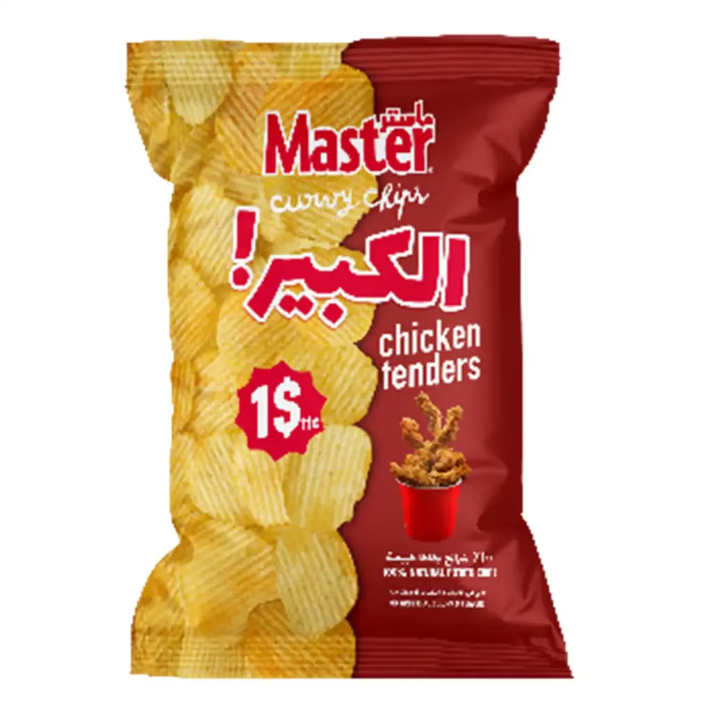 Master Curvy Chips Chicken Tenders 