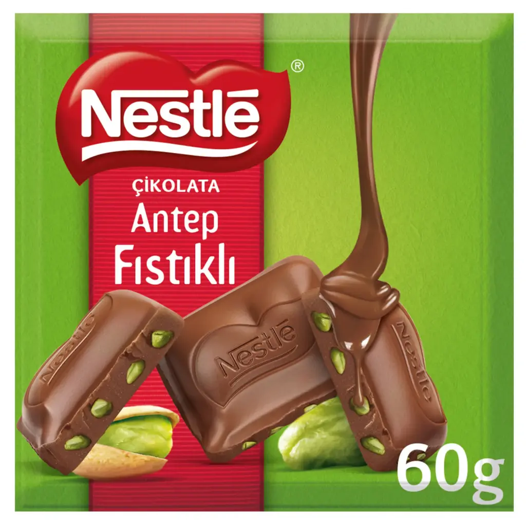Nestle Cikolata Antep Fistikli 60g