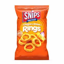 Snips Cheese&Onion Rings 165g 