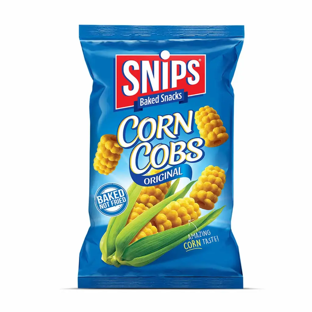 Snips Baked Snacks Corn Cobs 
